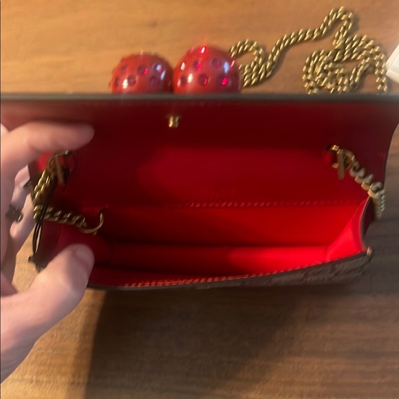 Gucci Cherries Mini Wallet on Chain - Picture 8 of 9